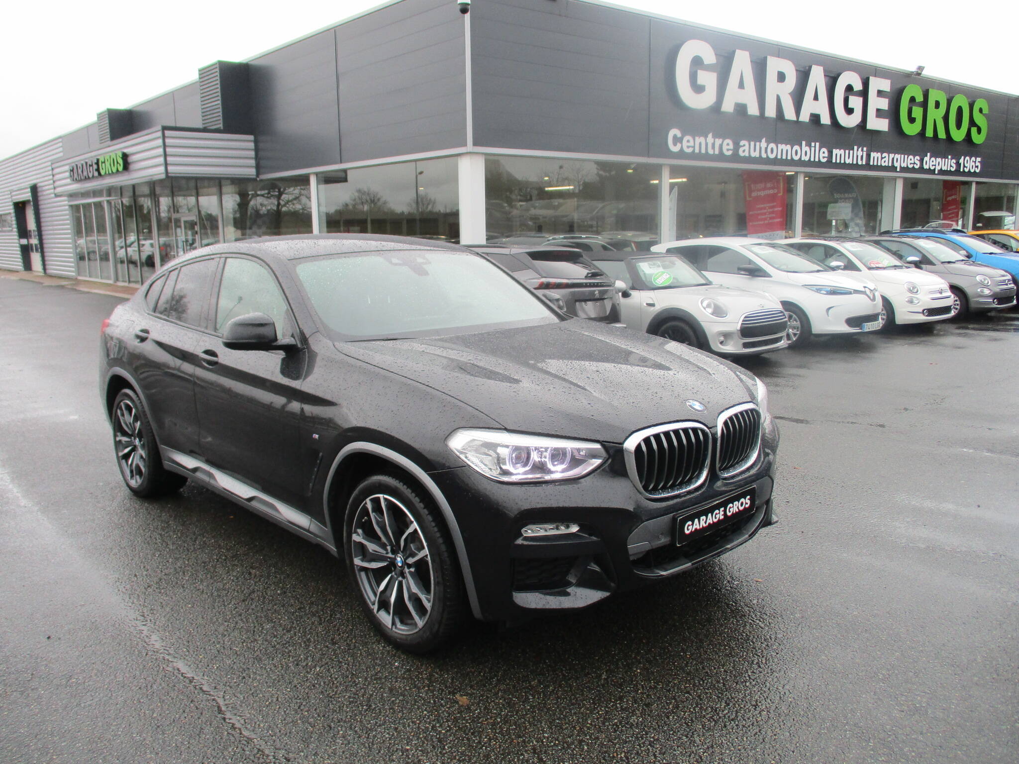 BMW X4 G02 — xDrive20d 190ch BVA8 M Sport X, Noir Métal